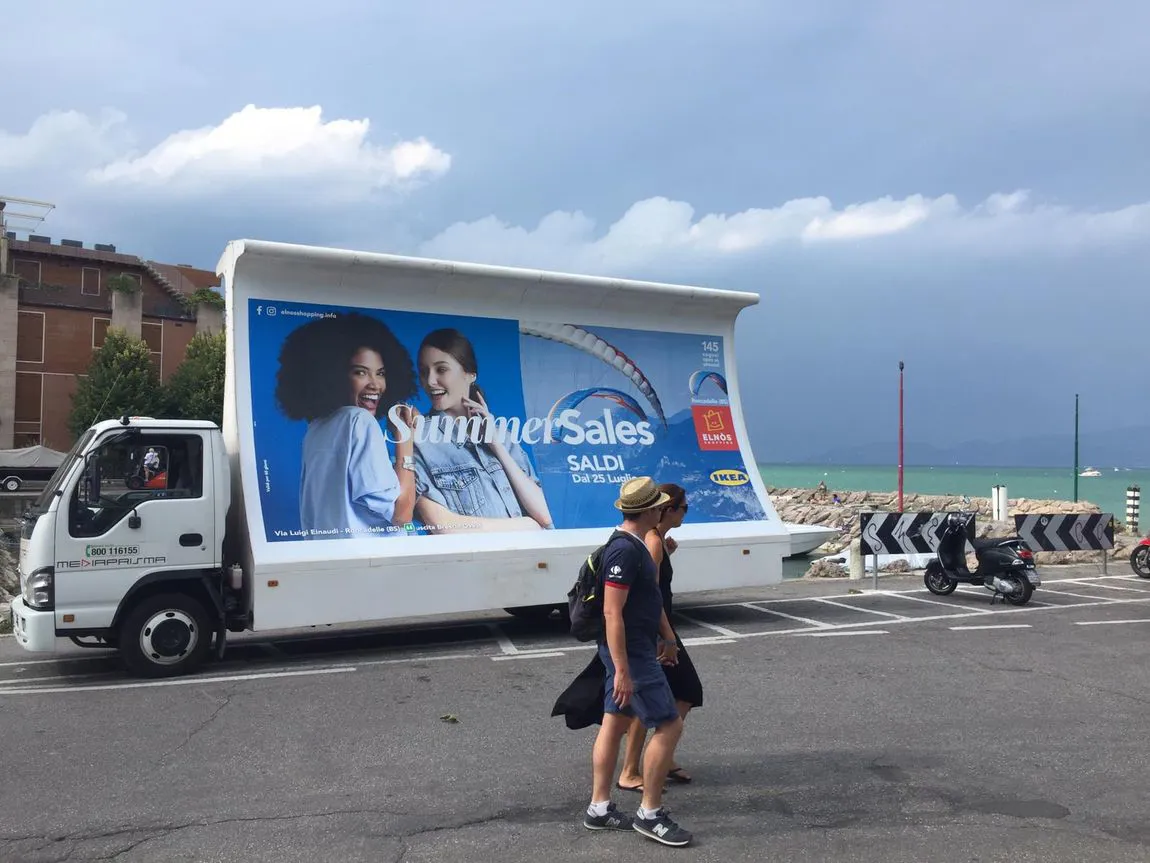 Camion pubblicitari Verona